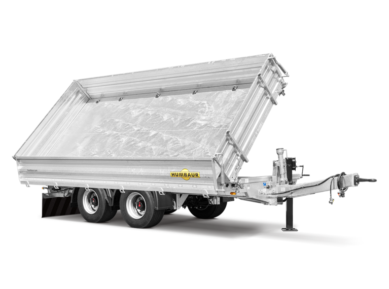 Humbaur trailer with galvanised drop sides | © Humbaur GmbH