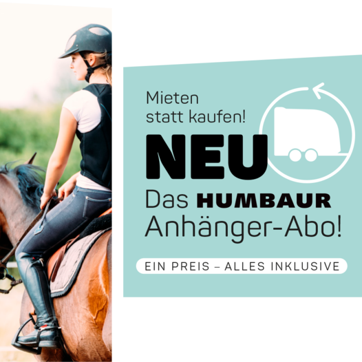 Humbaur Anhänger Abo Infobanner | © Humbaur GmbH