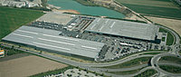 Aerial view of Humbaur GmbH