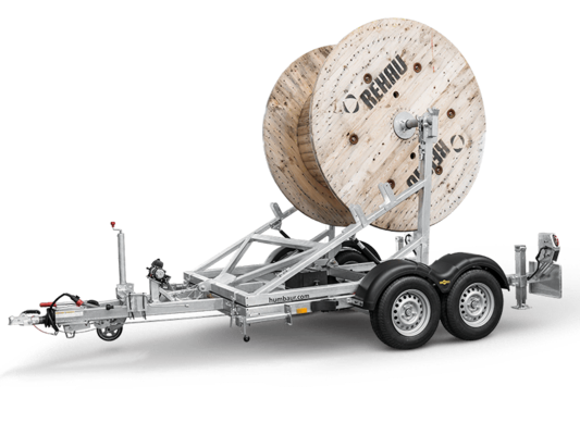 Trailer Cable reel trailer in detail